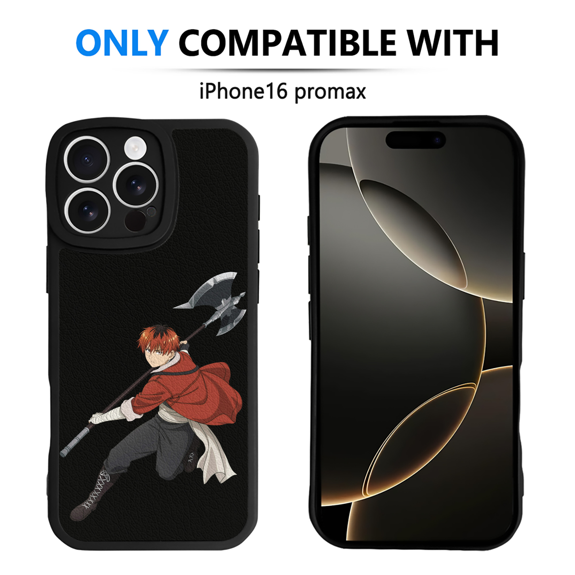 （画像用） 葬送のフリーレン Frieren 【iPhone 16シリーズ対応】シリコンスマホケース（レザー調） 材質：シリコン